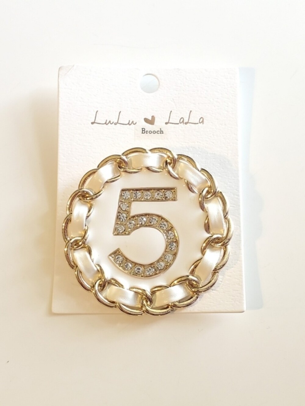 Fashion Brooch Number 5 by LuLu LaLa